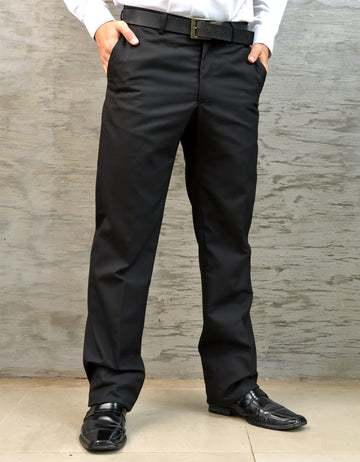 Pantalón Clásico Standard Fit Negro