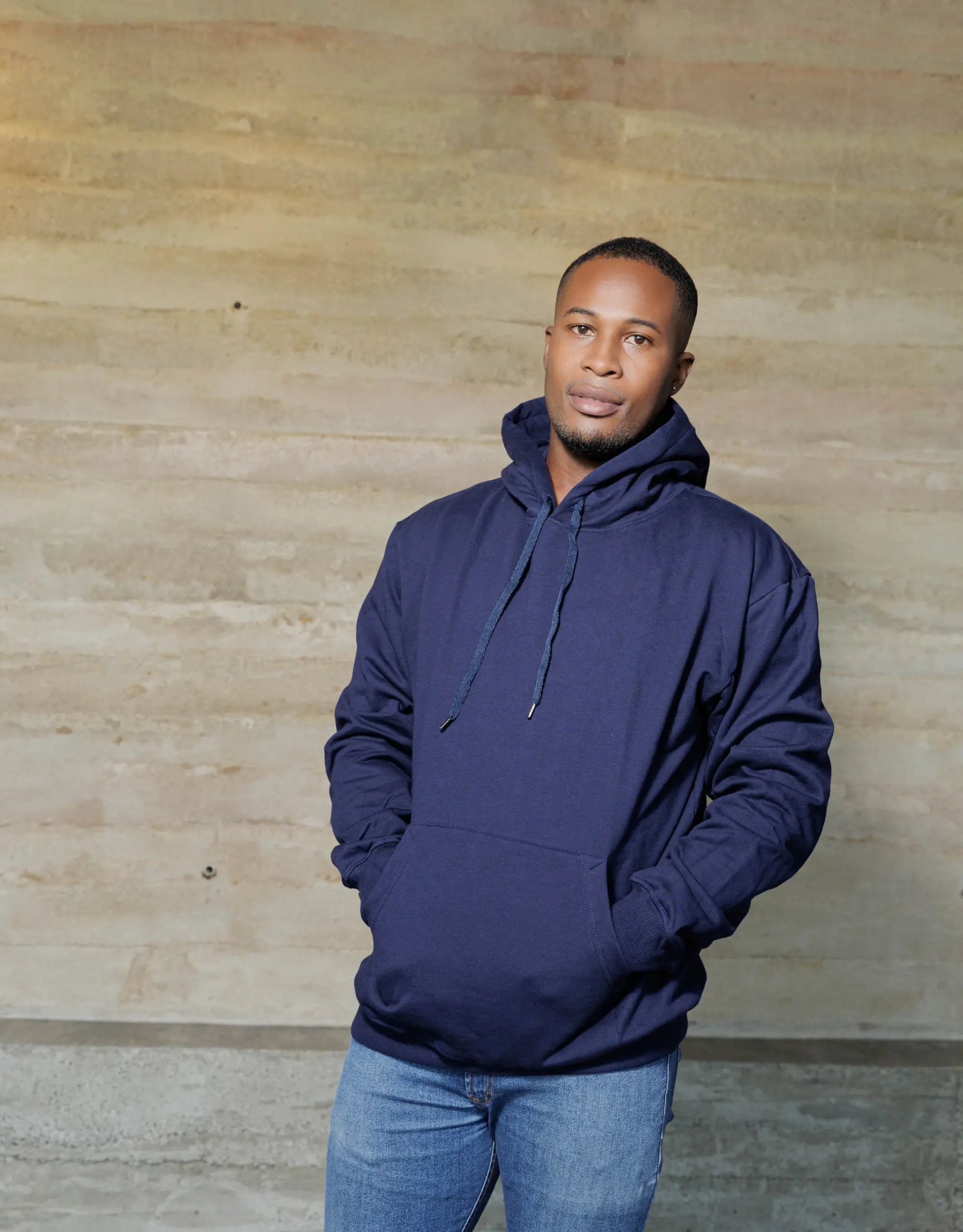 Hoodie Azul Oscuro