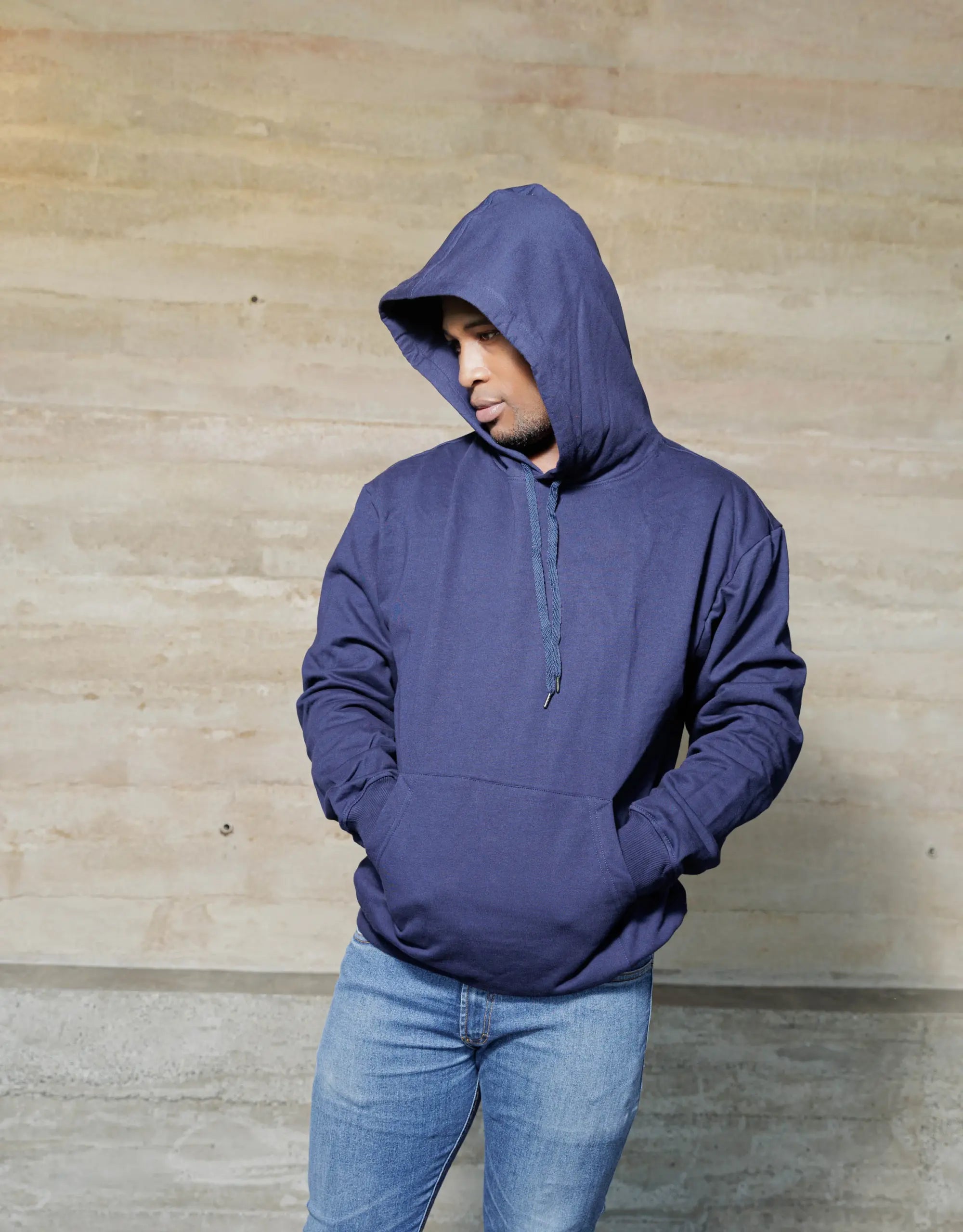 Hoodie Azul Oscuro