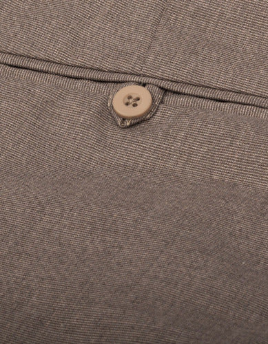 Pantalón Clásico Standard Fit Caqui