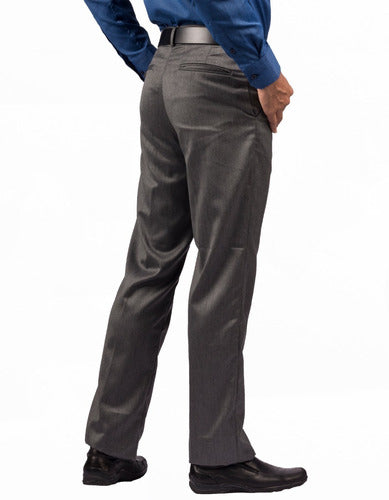 Pantalón Clásico Standard Fit Gris