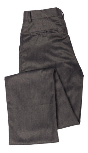 Pantalón Clásico Standard Fit Gris