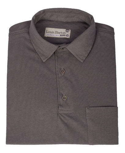 Camiseta Polo Louis Barton Gris