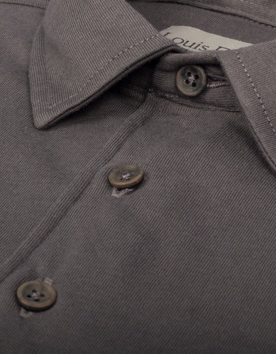 Camiseta Polo Louis Barton Gris