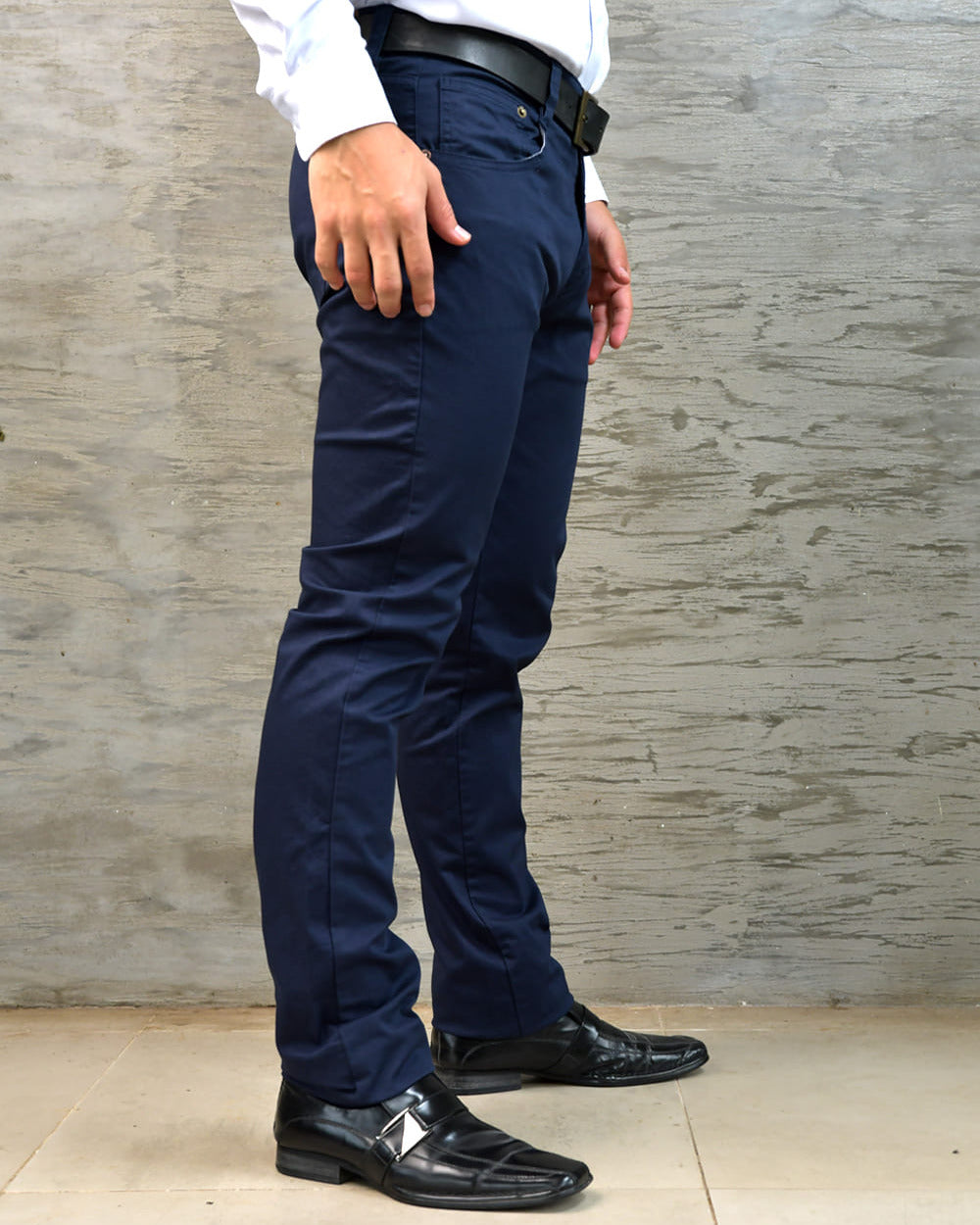 Pantalón 5 Bolsillos Azul Oscuro