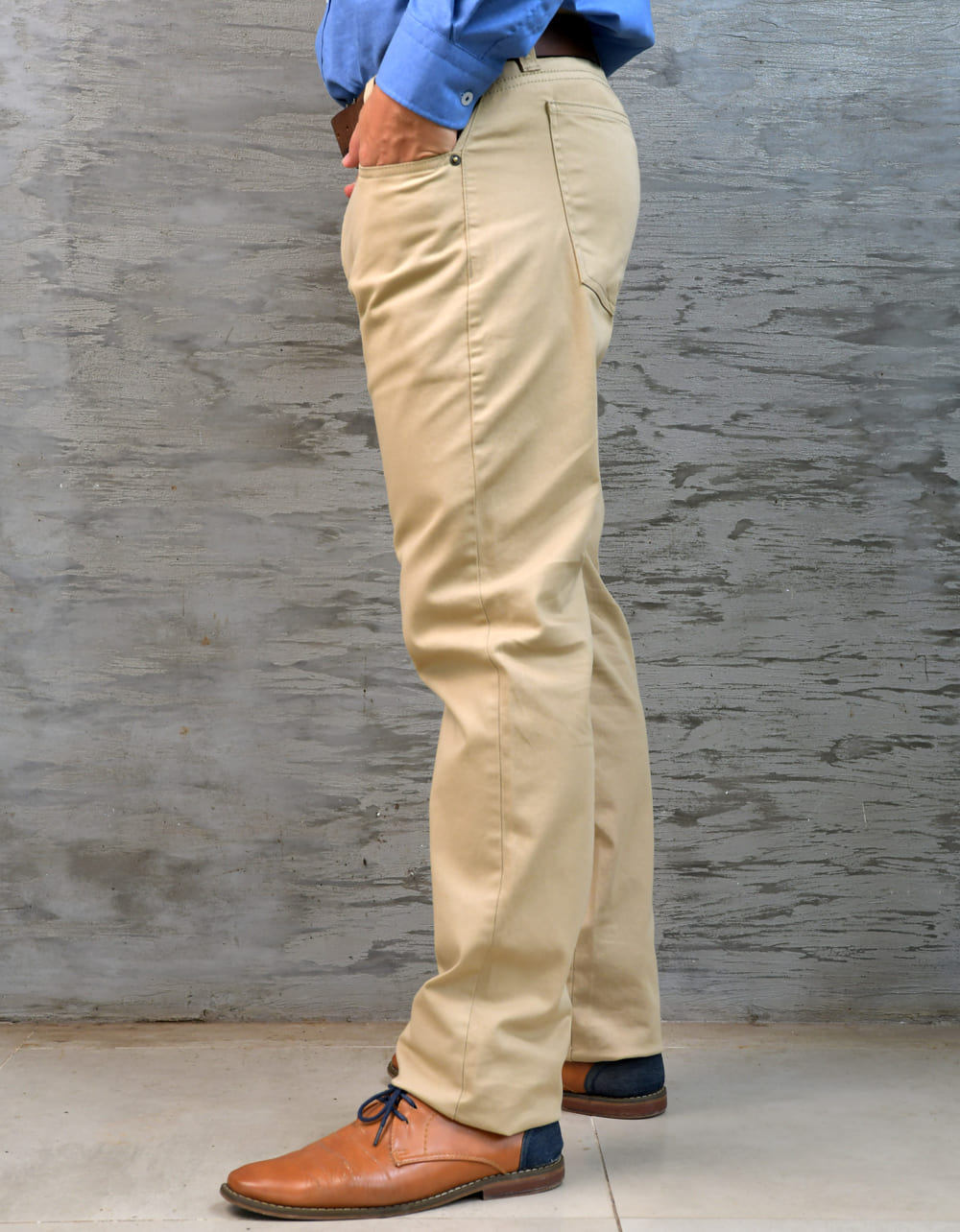 Pantalón 5 Bolsillos Caqui