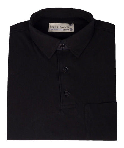 Camiseta Polo Louis Barton Negra