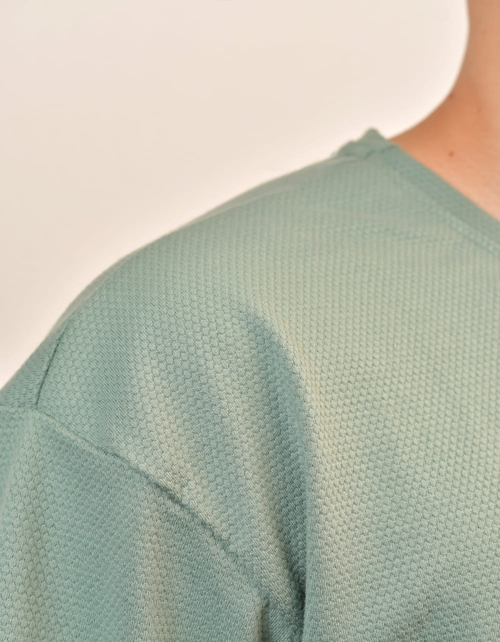 Camiseta Oversize Verde Menta
