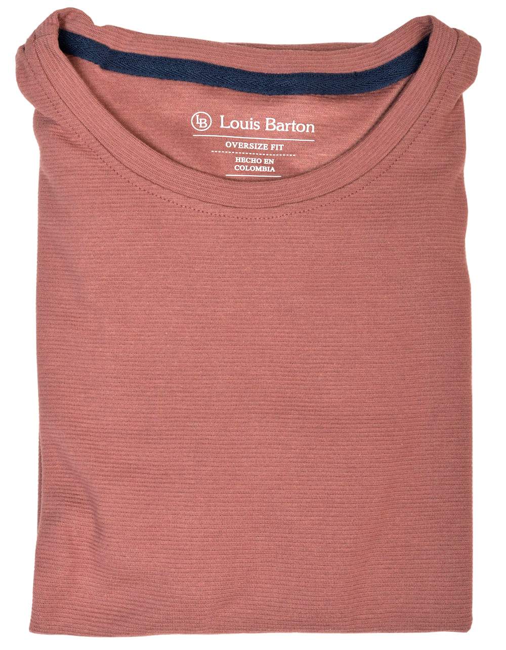 Camiseta Oversize Vino Tinto Claro