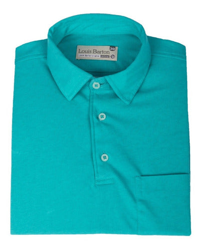 Camiseta Polo Color Verde Menta