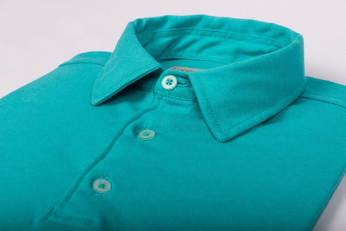 Camiseta Polo Color Verde Menta