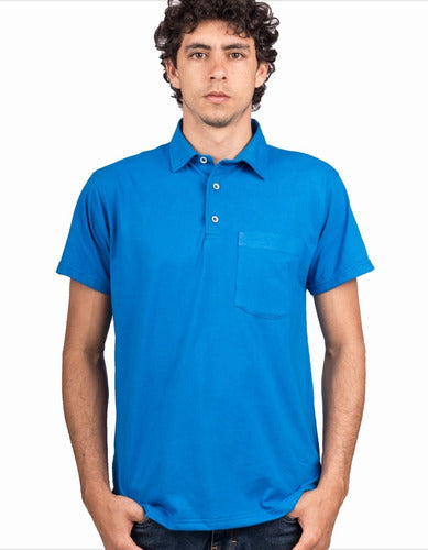 Camiseta Polo Louis Barton Color Azul