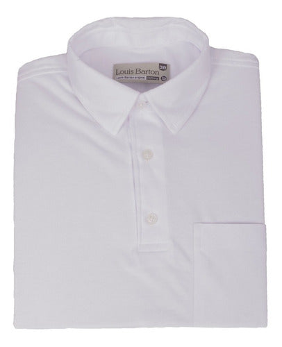Camiseta Polo Color Blanco