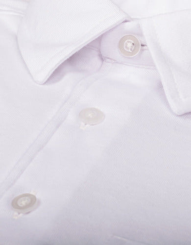 Camiseta Polo Color Blanco