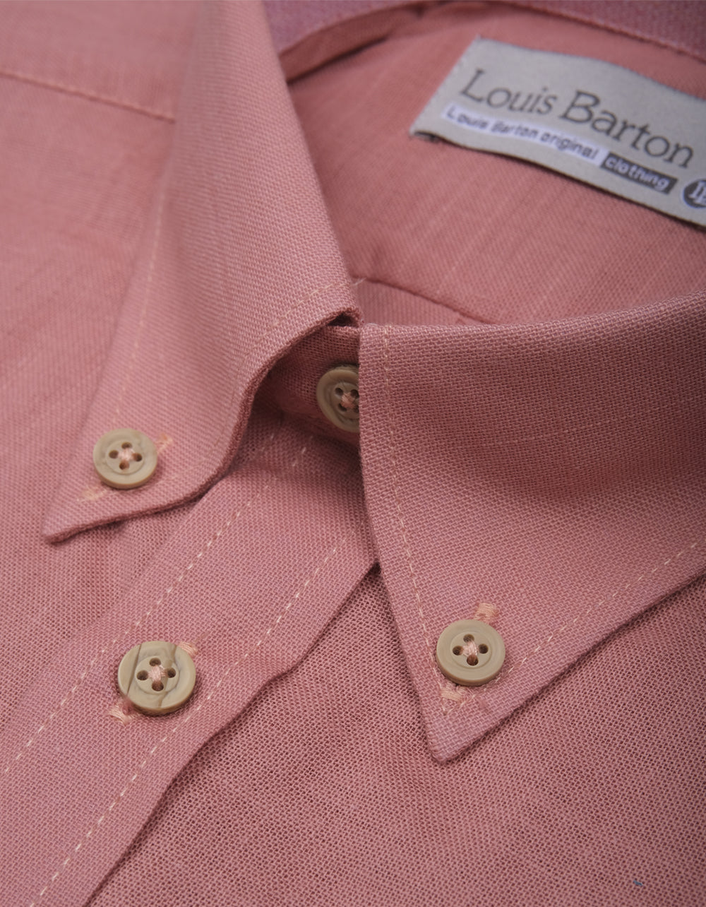 Camisa Manga Corta Guayaba Textura Lino - Moldería informal
