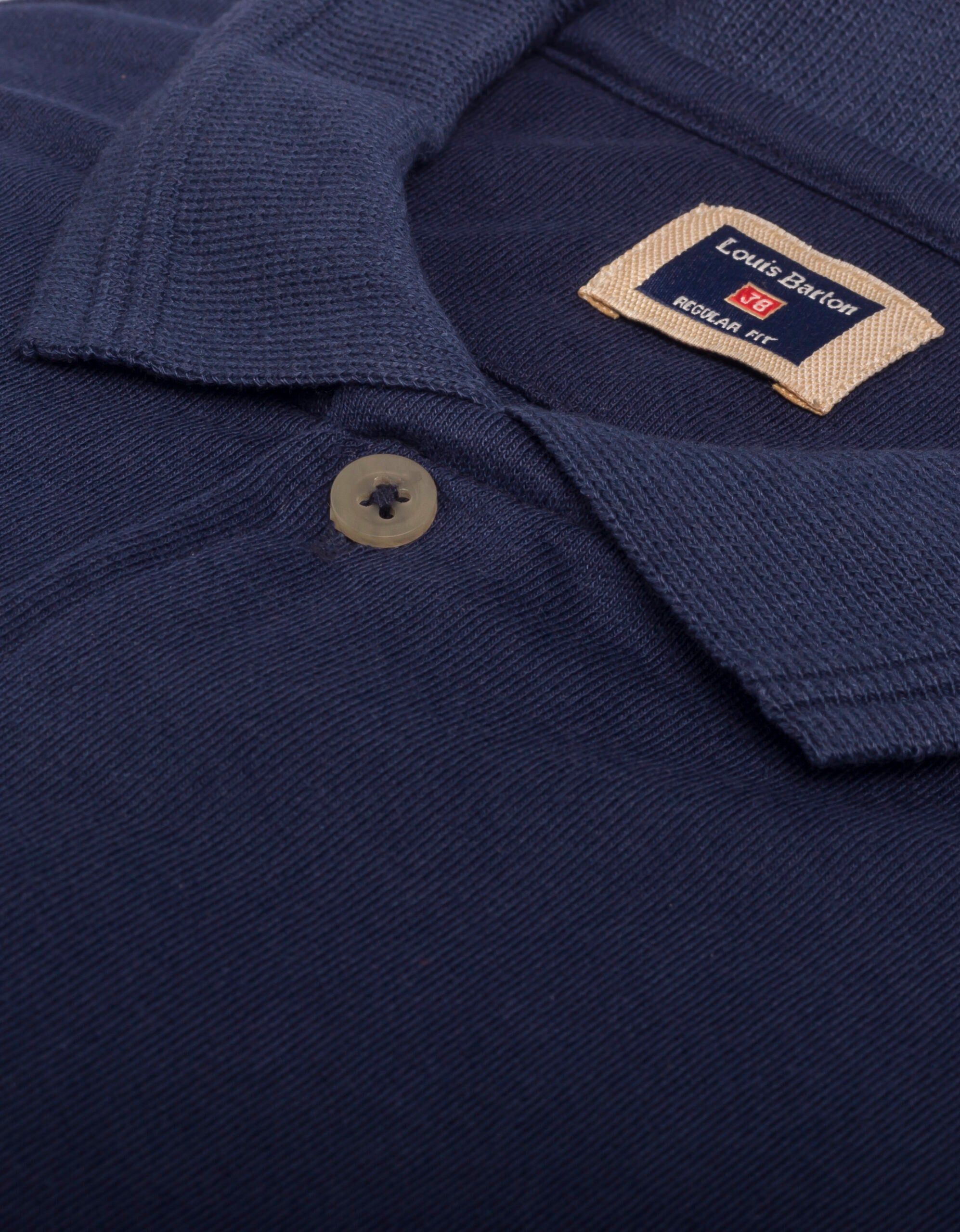 Camiseta Polo Solo Fondo Color Azul
