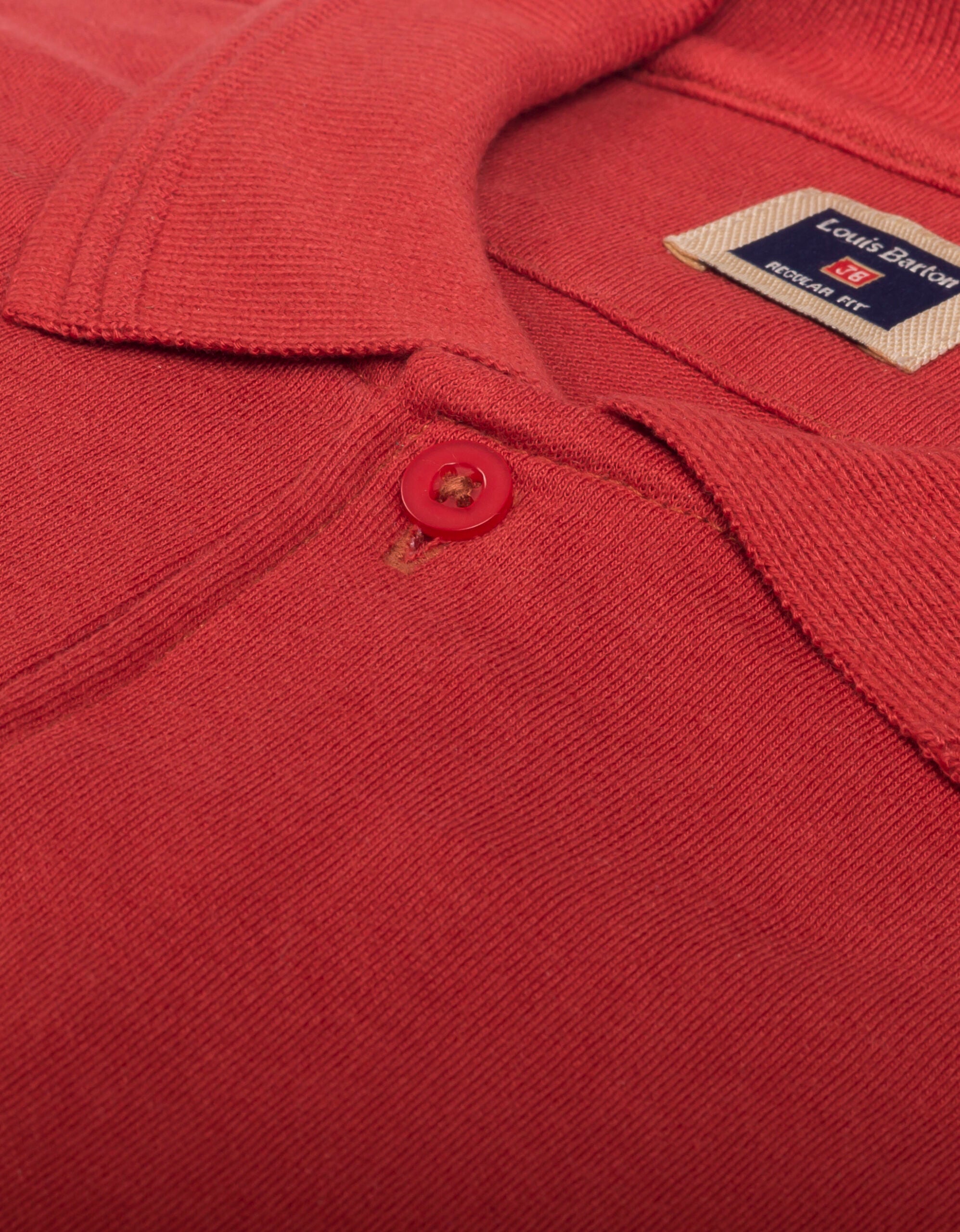 Camiseta Polo Solo Fondo Color Rojo