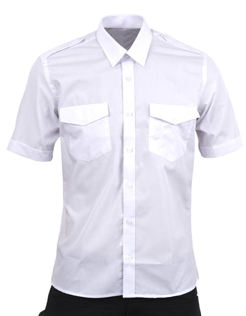 Camisa Manga Corta Piloto - Moldería Clasica