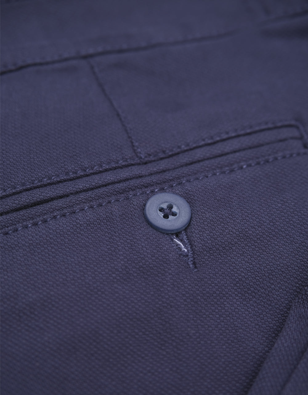 Pantalón Informal Stretch Color Azul Oscuro