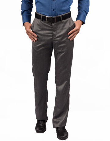 Pantalón Clásico Standard Fit Gris Oscuro