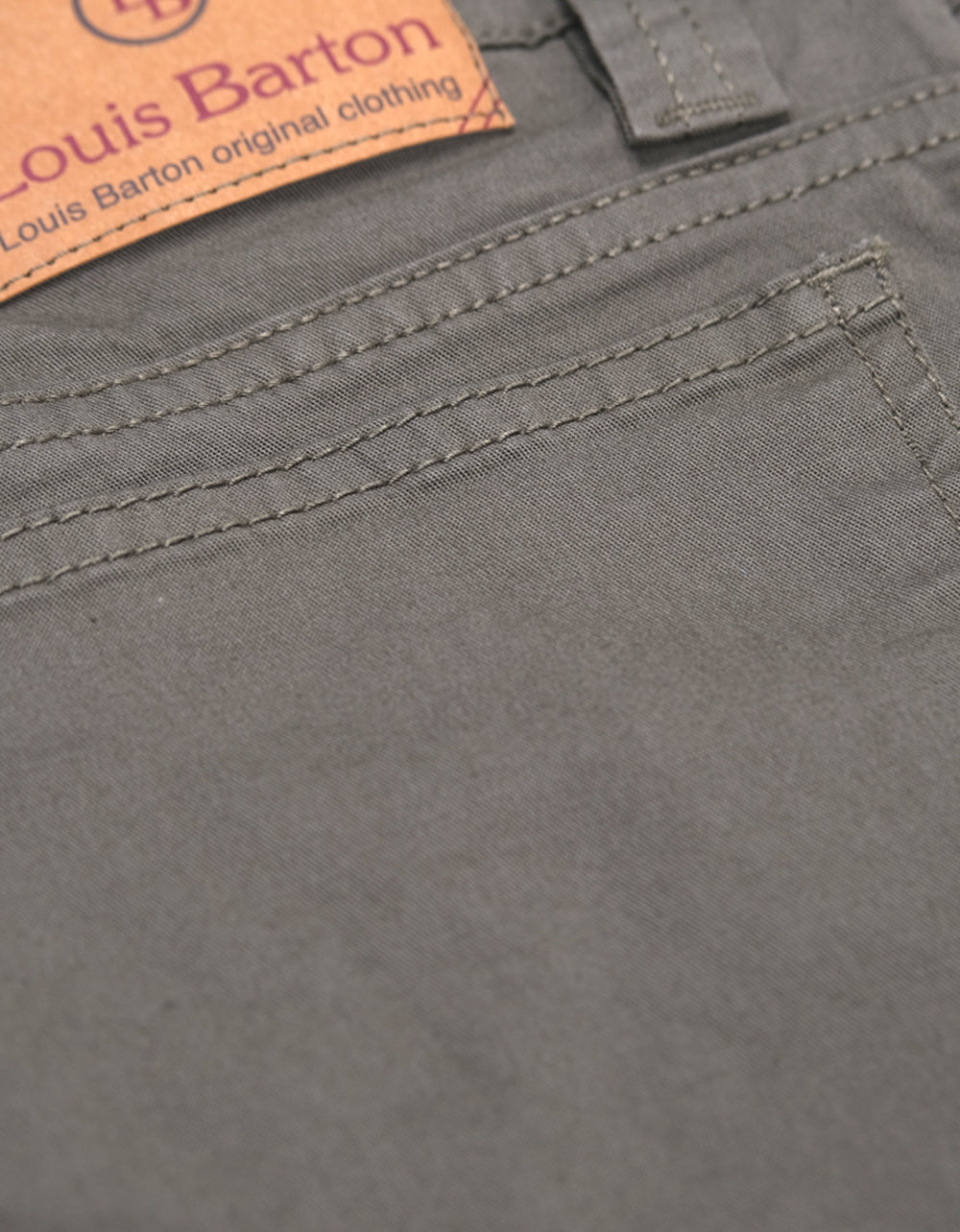Pantalón 5 Bolsillos Color Verde Oliva