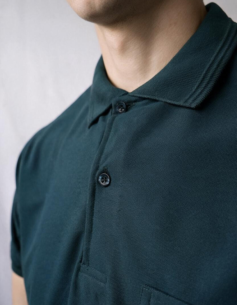 Camiseta Polo Verde