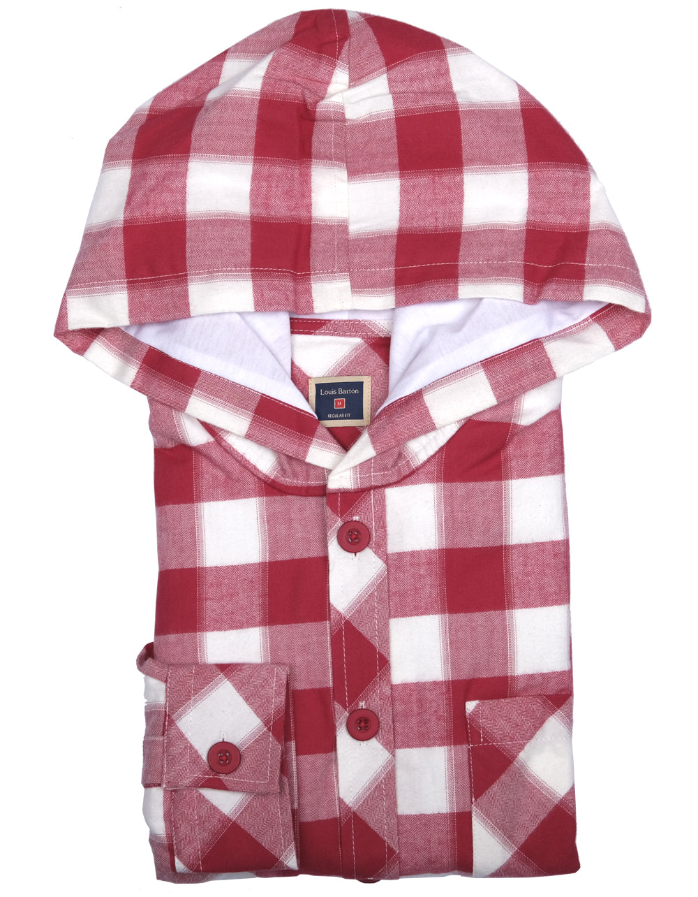 Chaqueta Cuadros Rojos Y Blancos