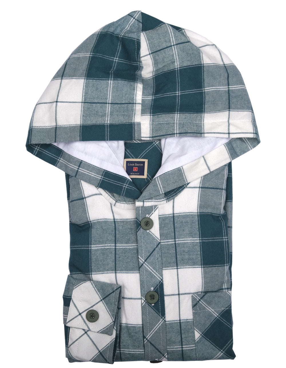 Chaqueta Cuadros Verdes Y Blancos