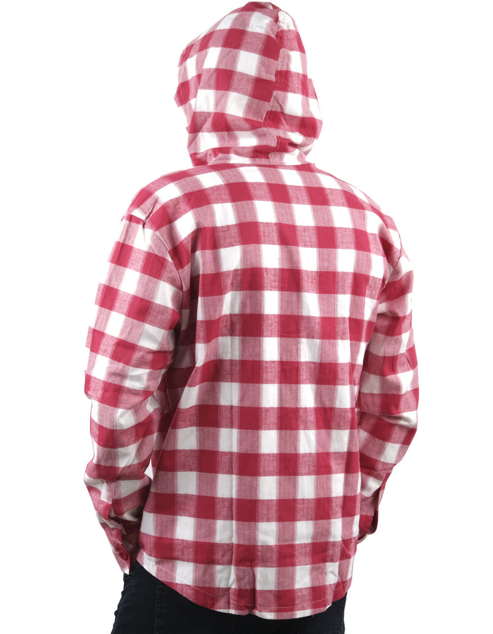 Chaqueta Cuadros Rojos Y Blancos