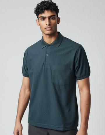 Camiseta Polo Verde